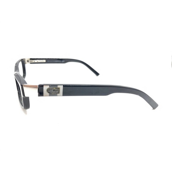 Gucci GG 1525 Z3L Black Rectangle Eyeglasses Frames 53-13 130 Italy Men Women - Picture 7 of 12